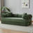 79" King-Size Futon Bed Corduroy Convertible Sleeper Sofa Floor Futon Couch With 2 Pillows - No Assembly Required-1191607240-1194771798