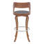 Tabouret de bar ergonomique