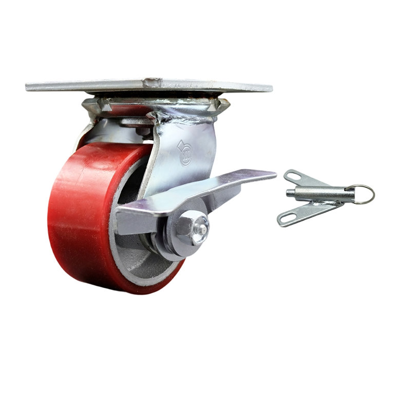 Casters, Red