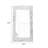 Rectangle Solid Wood Full Length Mirrors-129383992