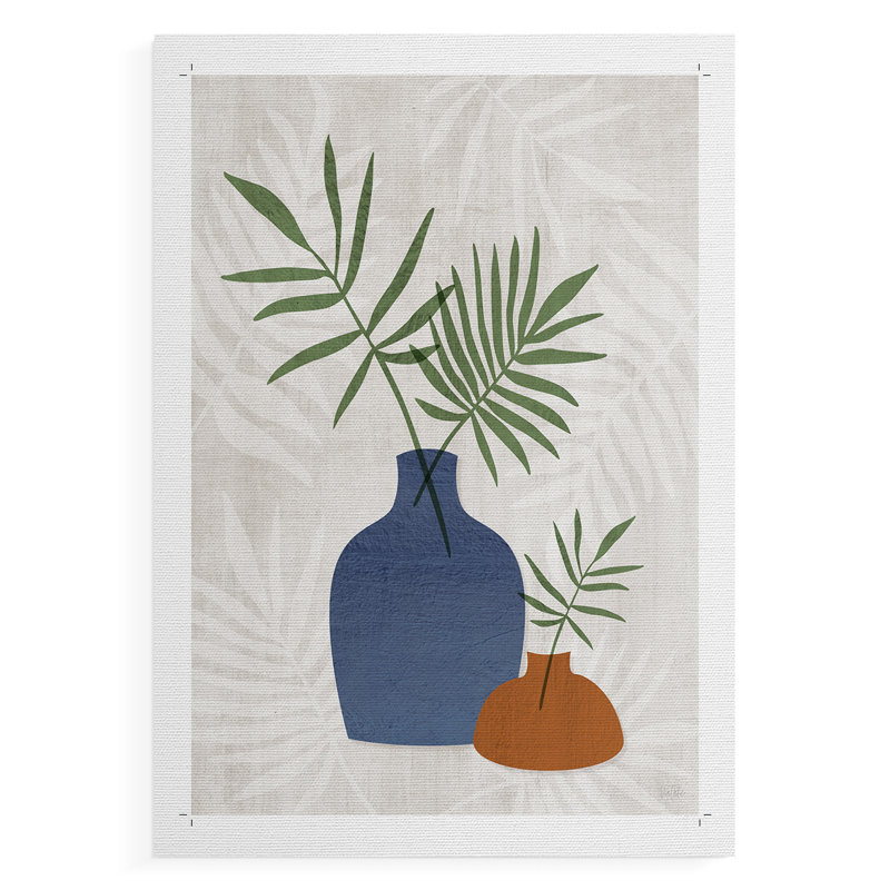 Palm Still Life I - Impression sur toile seulement - NON-CADRE, H 12 po x l 8 po