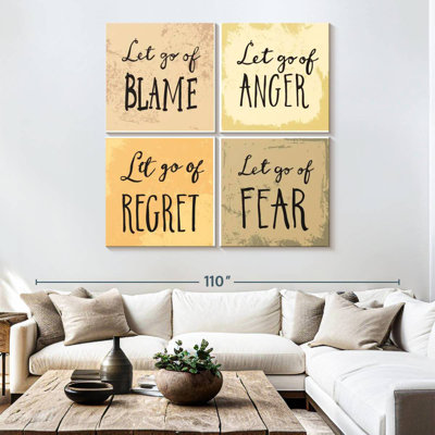 Tergel Let Go Motivational Typography