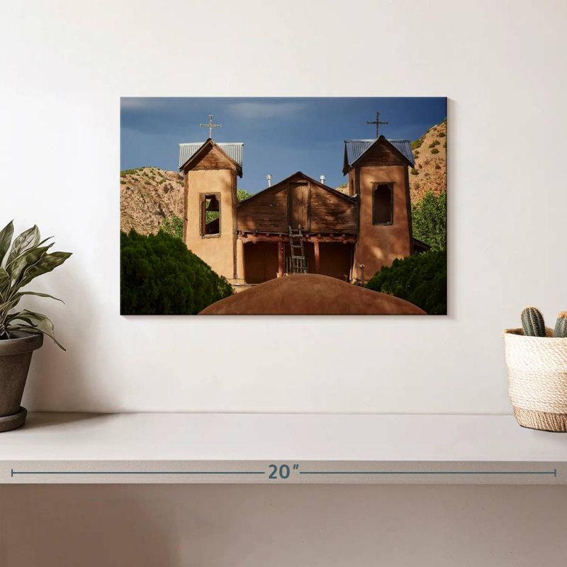 El Santuario De Chimayo, H 8 po x l 12 po