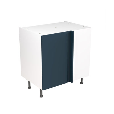 KitchenKit Flatpack Slab Matt Base Unit Blind Corner