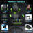 Hoffree Big and Tall Gamer Chair Ergonomic Gaming Chair with Extra Wide Massage Lumbar Pillow-2038576822