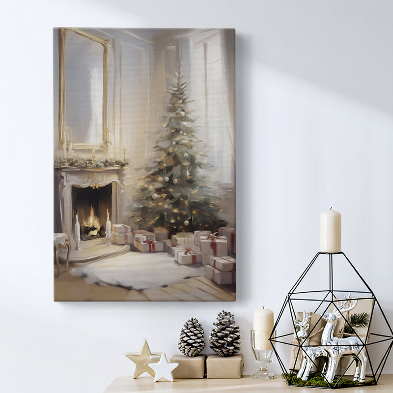 Art des Fêtes de Noël - Toile tendue avec châssis - série 2-CCV