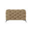 Chesterfield Armchair  with Silver Metal Legs-807815888