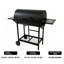 Double Sided Barrel Charcoal Grill, 760 sq.in. BBQ Grill with Side Tables & Wheels for Backyard Outdoor Cooking