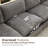 31.5" Heffernan Accent Chair Modular Sectional Sofa-118025934