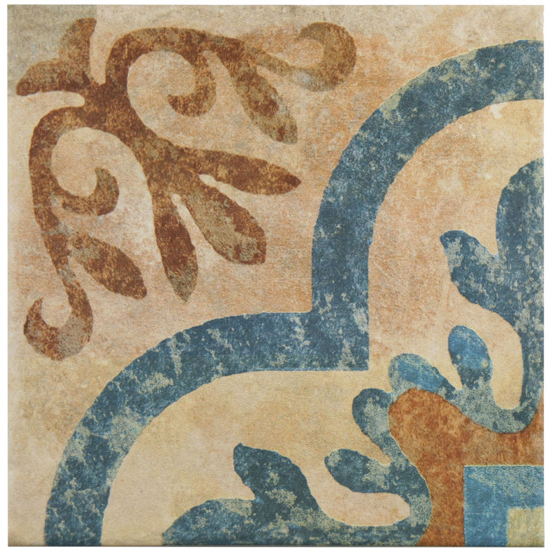 Americana Newton 9" x 9" Porcelain Wall & Floor Tile