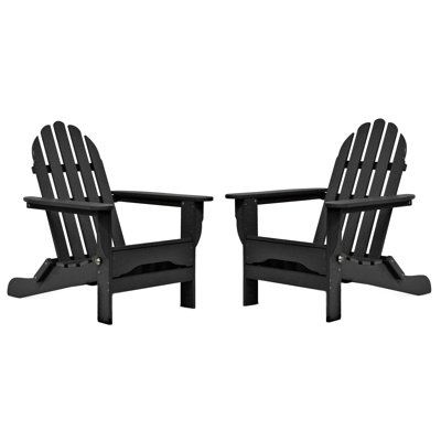 Leighton Foldable Outdoor Adirondack Set