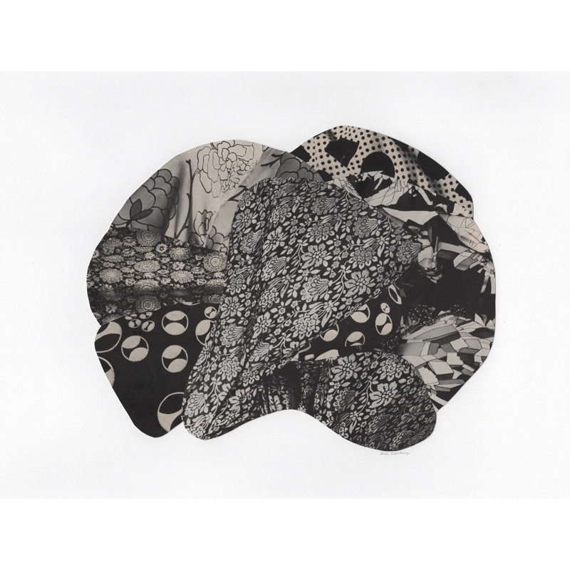 1970 I par Lisa Eisenbrey - impression, H 25 po x l 33 po, Toile avec cadre noir