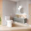 Drake® 1.6 GPF Elongated Two-Piece Toilet with Tornado Flush (Seat Not Included)-61221283