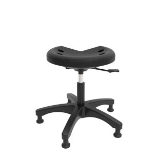 Adjustable Height Ergonomic Lab Stool
