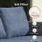 Willow Terrace Outdoor Furniture Set, 6-Piece Rattan Reception Sofa Chair Set, Weather Resistant Sofa Swinging Chair Set-259619998
