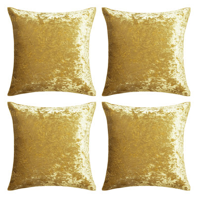 Velvet Reversible Throw Pillow