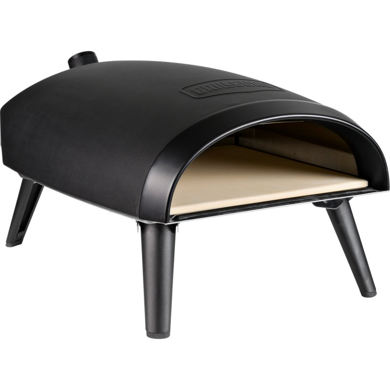 Grill Guru Gas Pizza Oven Black - UK