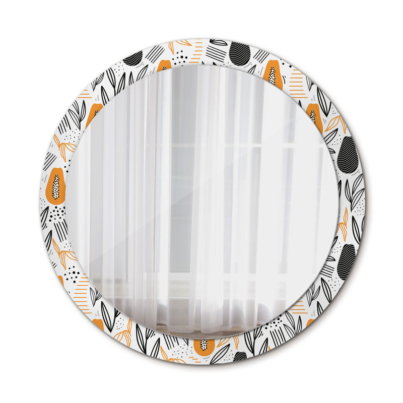 Huldar Glass Flat Wall Mirror