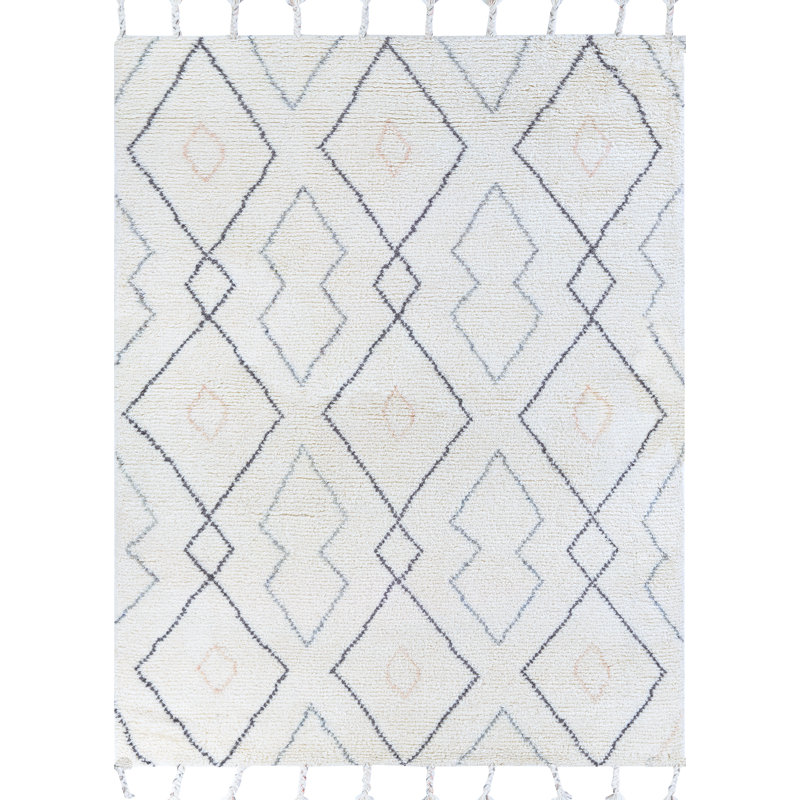 Arnoldo Wool Southwestern Indoor Rug, Rectangle 2' x 4'