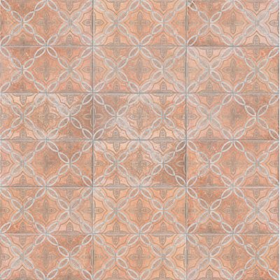 Carrelage de sol et de mur en porcelaine mat aspect terre cuite Arabesca 6 po x 12 po