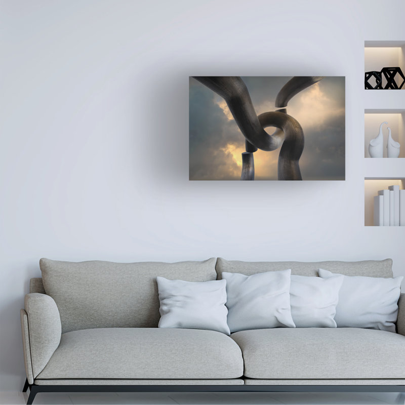 Art sur toile chaîne bolologique Wim Denijs, H 12 po x l 19 po