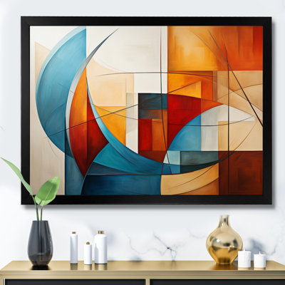 " Cubism Geometric Portrait IX "
