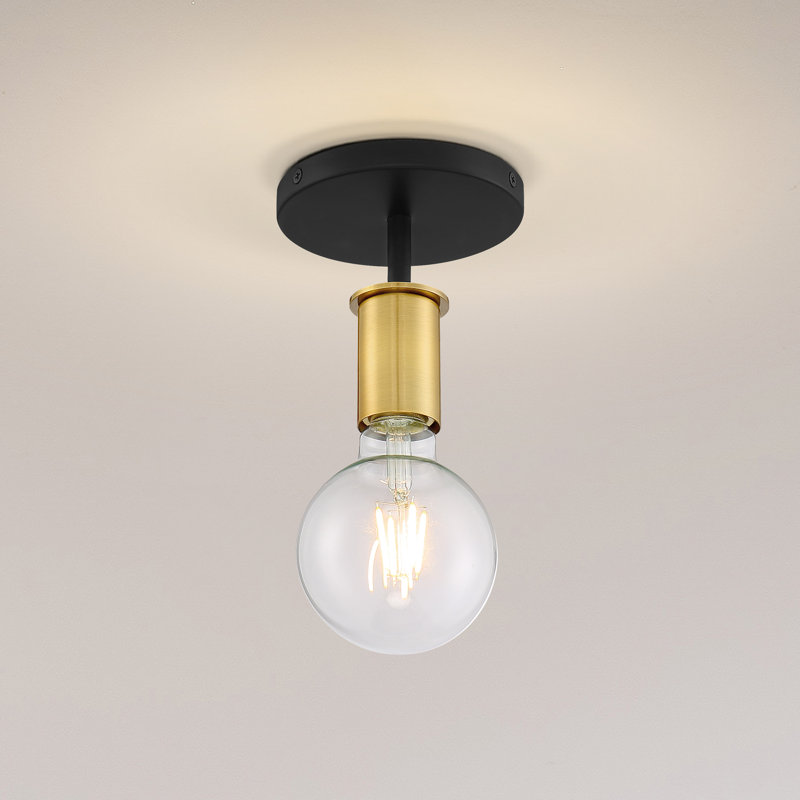 Plafonnier semi-encastré 1 lumière 4 po Avriana
