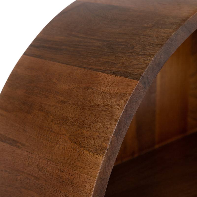 Kaylanna 3 Piece Arch Mango Floating Shelf