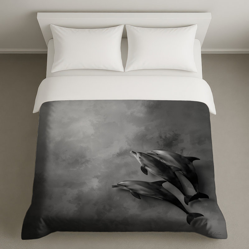 Housses de couette Three Dolphins, Lit simple