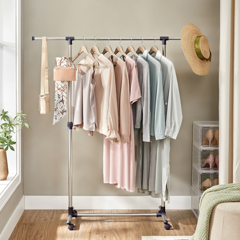 150cm Rolling Clothing Rack