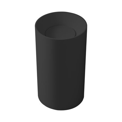 Solid Surface Round Pedestral Sink
