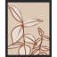 «Botanical Leaves Line Art» sur papier-98267567-98267566