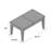 Demaria Glass Top Coffee Table