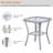 Schutt 3 Piece Outdoor Wicker Seating Group with Rocking & Swivel Chairs and Cushions-1576598139