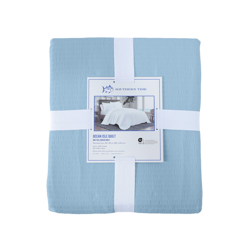 Southern Tide Ocean Isle Twin Peri Quilt, Twin