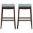 Alaaddin Upholstered Counter Stool with Solid Wood Frame-479155300