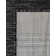Tapis intérieur / extérieur en polypropylène géométrique tissé à la machine en noir / blanc