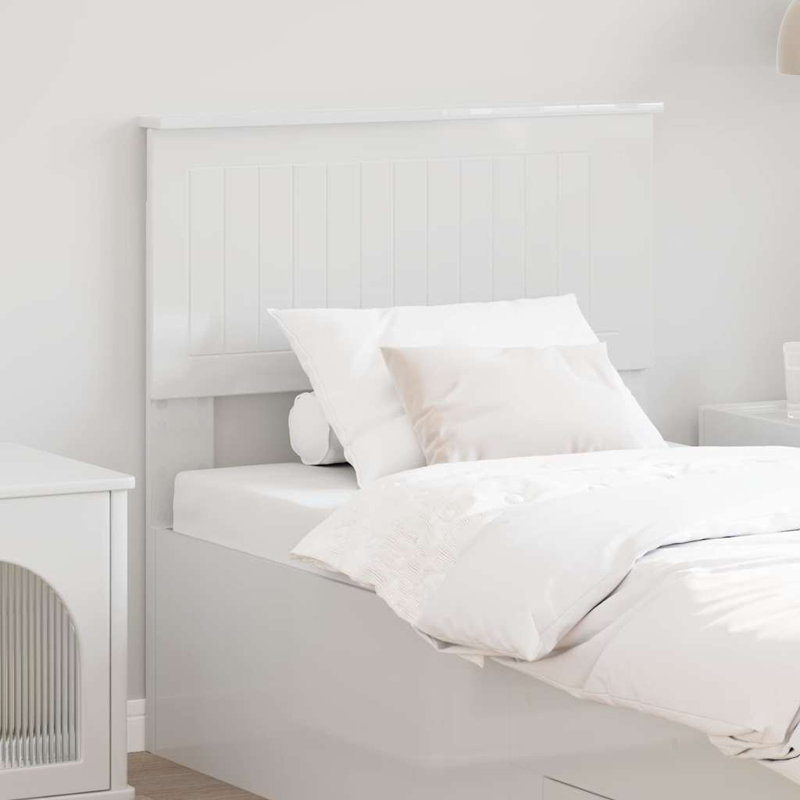 Headboard, Gloss White, 80 x 190cm