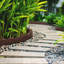SCALLOP BORDERS 9cm H x 120cm W Composite Lawn Edging-941187432