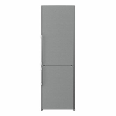 24"" 13 Cubic Feet Bottom Freezer Fridge with Internal Auto Ice Maker, Stainless Steel -  Blomberg, BRFB1322SS