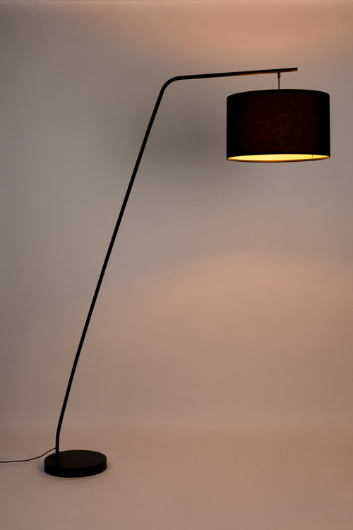 Floor Lamp Arched Floor Lamp, Black