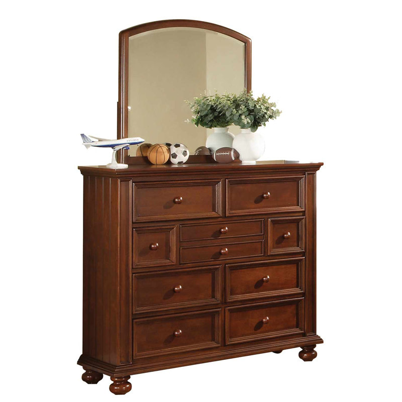Miroir biseauté Aireon, Chocolat