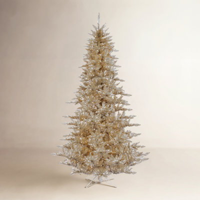 Champagne Fir Pre-Lit Christmas Tree