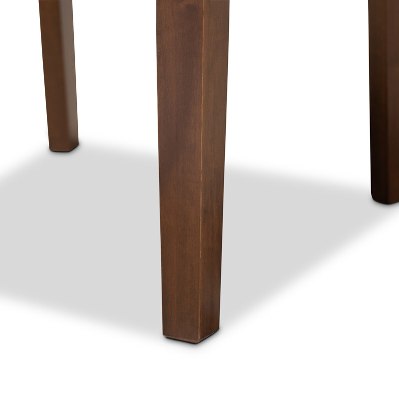 47cm H Polyester Blend Upholstered Cross Back Side Chair