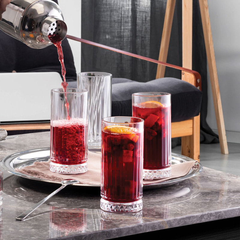 Deresa 14.71ml Highball Glass Set