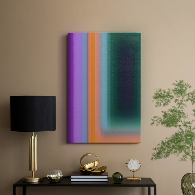 Glitch Sequence I - Gallery Cavas, H 18 po x l 12 po