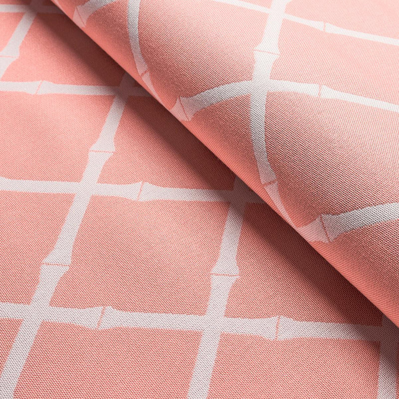 Tissu intérieur / extérieur Bamboo Trellis, Rose