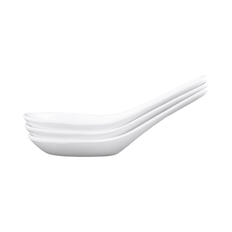 Cuillère à soupe asiatique Karma, Blanc