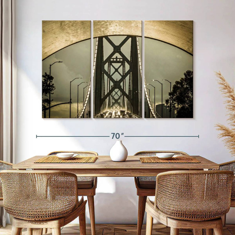 Lilie Bridge Traffic, 24" H x 38" W