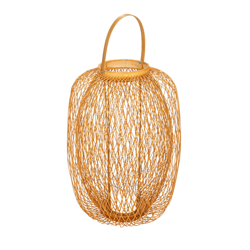 Lanterne de table en bambou 19,69 "